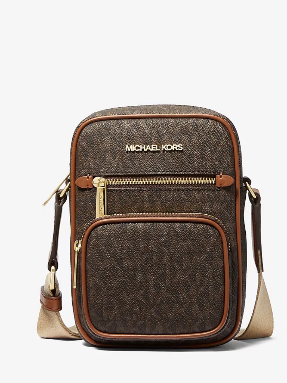 MICHAEL KORS Jet Set Medium Flight NS Pocket Signature Logo Crossbody
Brown
NWT - Picture 2 of 16